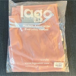 Lago Scrub Joggers in Blush (light Pink)